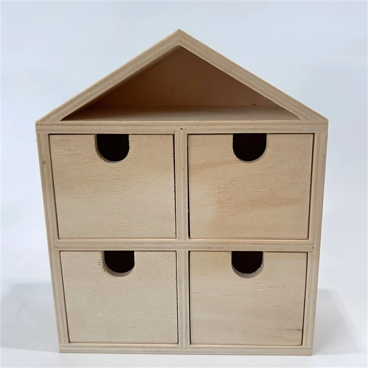 خانه چوبی - چهار شکل - کابینت کشو