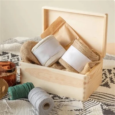 جعبه ذخیره سازی خلاقانه چوبی
