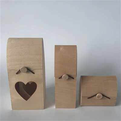 جعبه چوب نرم ناتمام