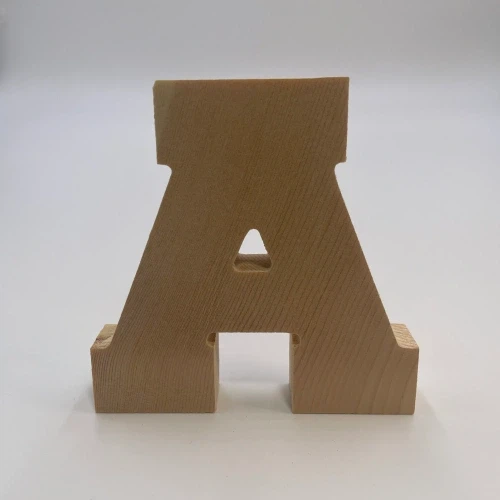 حرف چوبی A