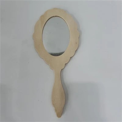 آینه DIY چوبی