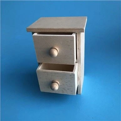 کابینت مینی چوبی با 2 کشو